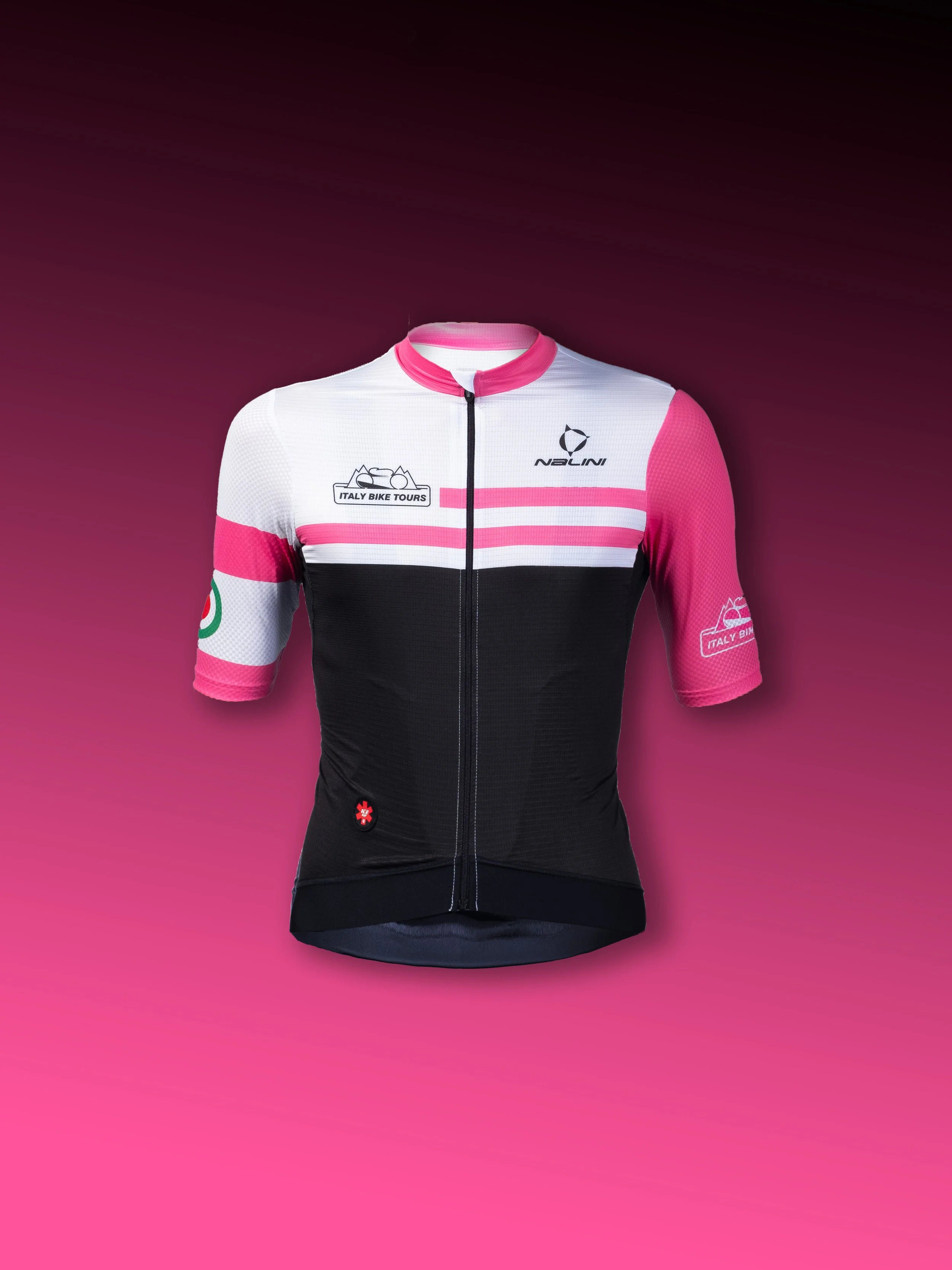 IBT classic jersey relaxed fit Italy Bike Tours Beautiful Cycling Holidays